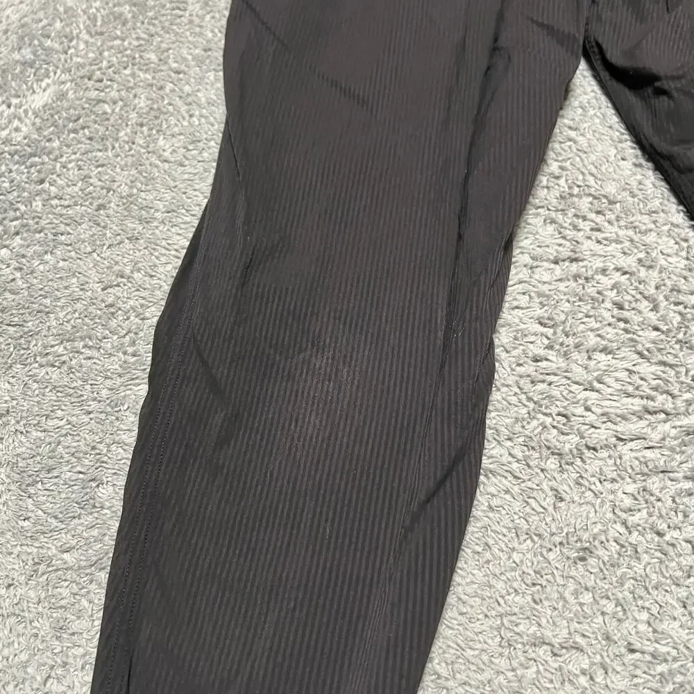Lululemon Dance Studio Joggers Womens 4 Black High Rise Light Weight Activewear